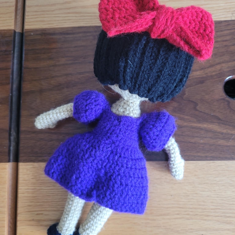 Darla, the Crochet Doll - Picture 3 of 5